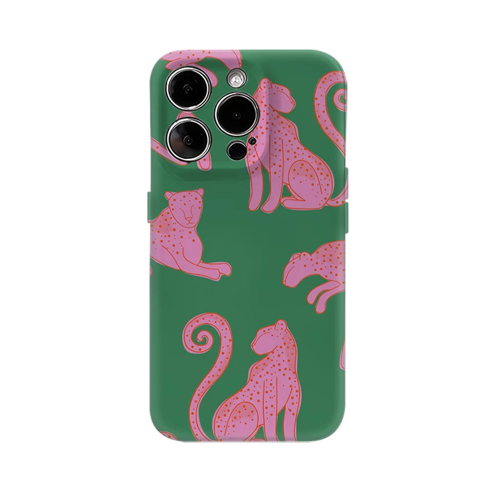 iPhone Pink Leonardo Panthercase