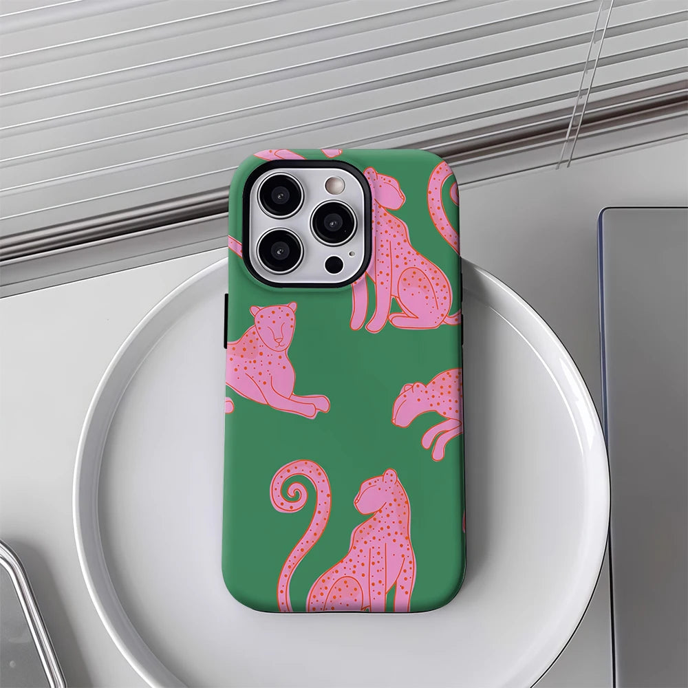 iPhone Pink Leonardo Panthercase