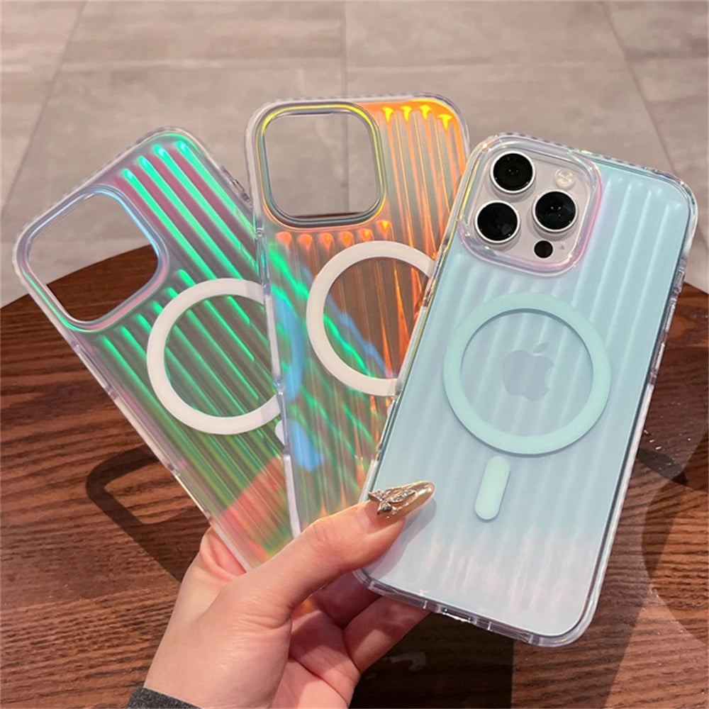 iPhone Magsafe Case Luxury Aurora