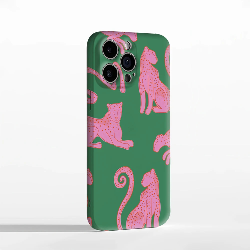 iPhone Pink Leonardo Panthercase